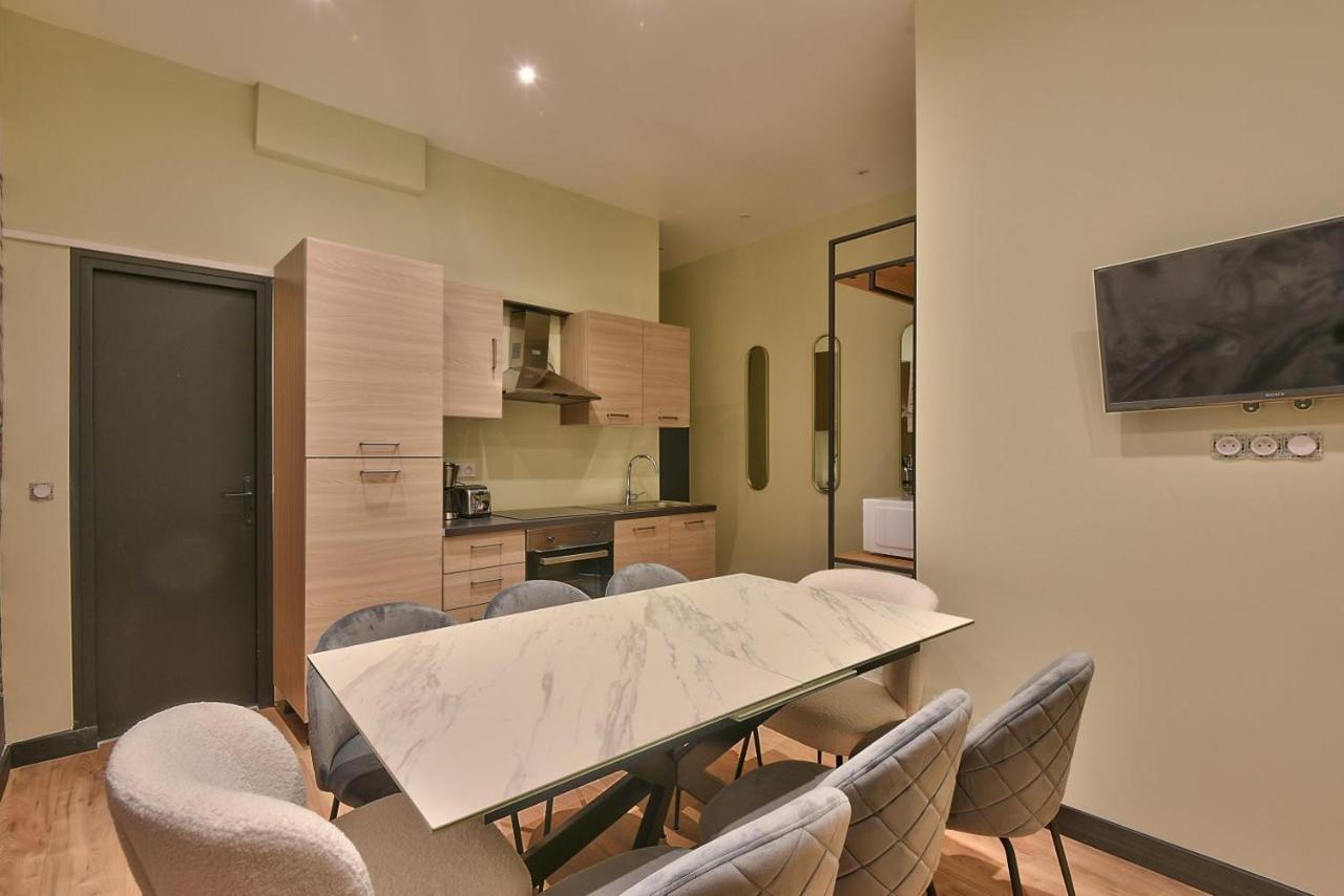 159 - Urban Beautiful Brand New Flat In Parisアパートメント エクステリア 写真