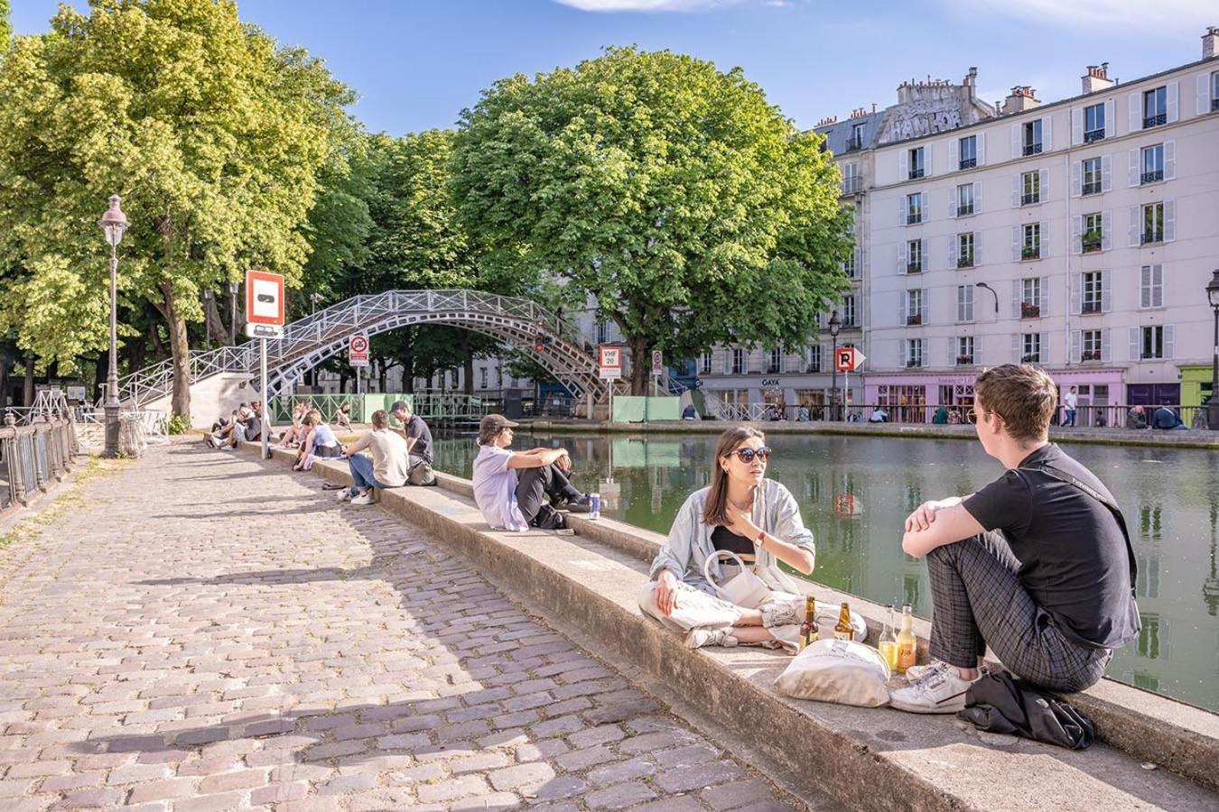 159 - Urban Beautiful Brand New Flat In Parisアパートメント エクステリア 写真
