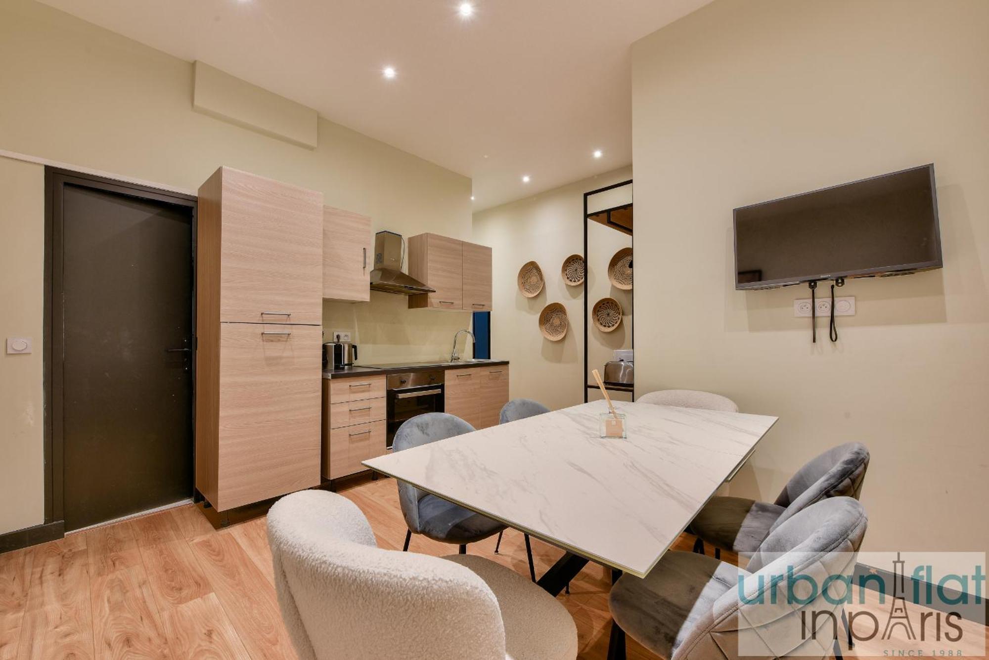 159 - Urban Beautiful Brand New Flat In Parisアパートメント エクステリア 写真