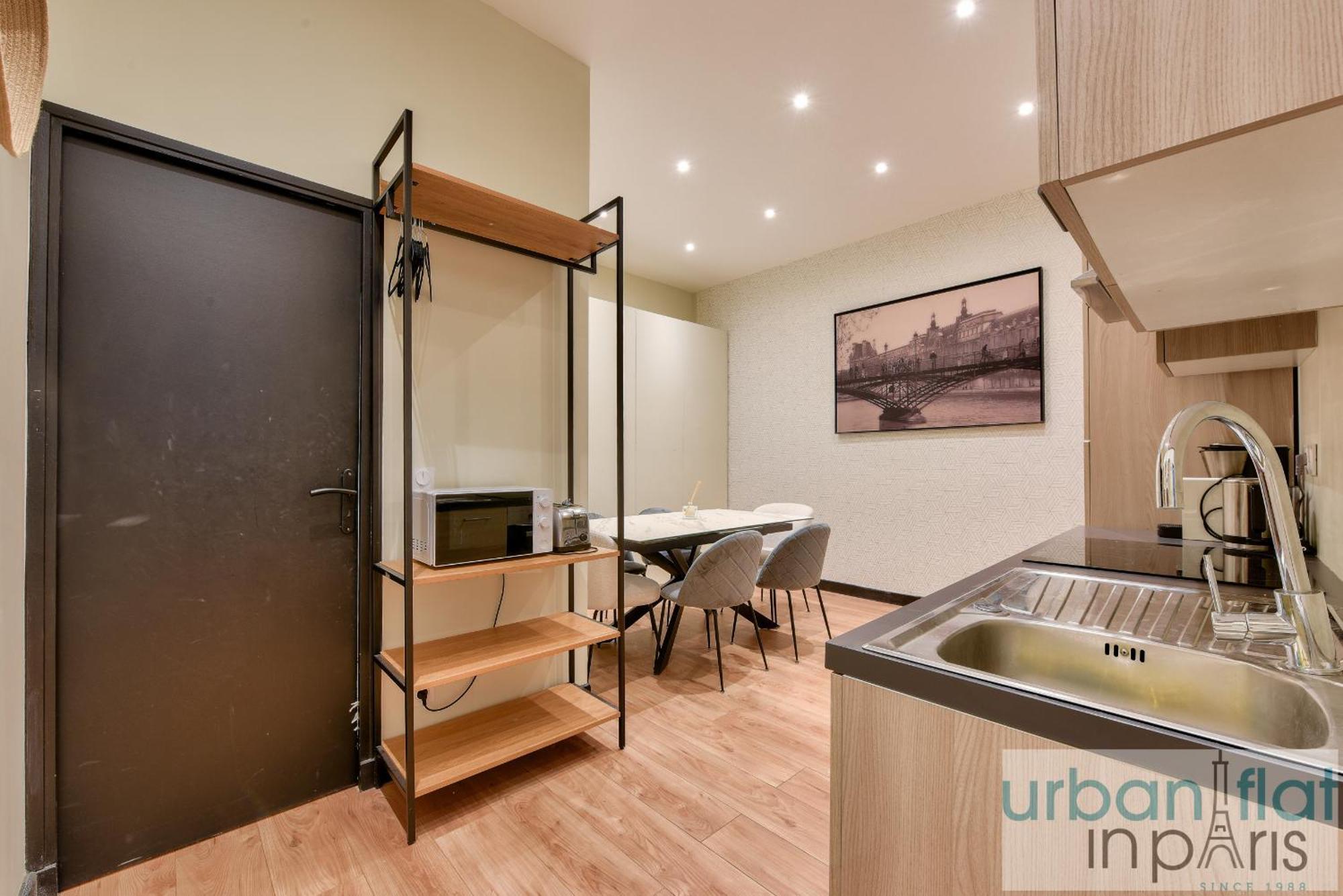 159 - Urban Beautiful Brand New Flat In Parisアパートメント エクステリア 写真